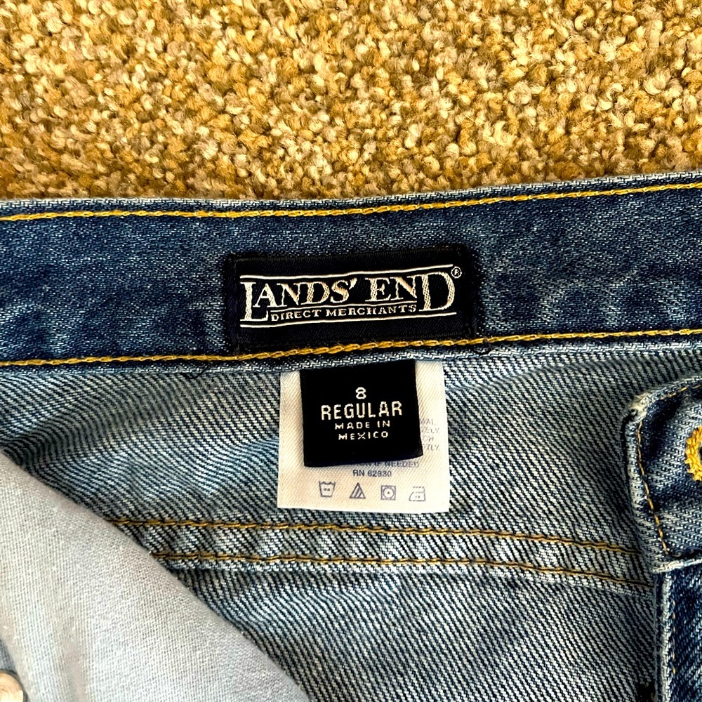 Women’s Lands End Sz 8 regular jeans
